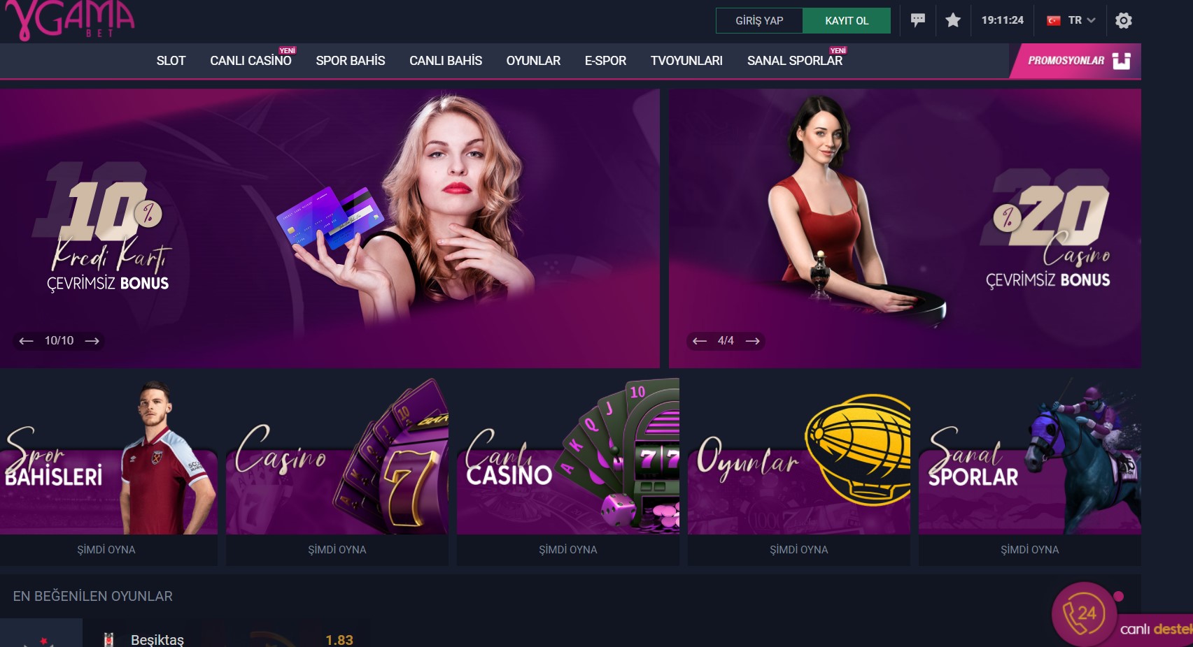 Gamabet casino